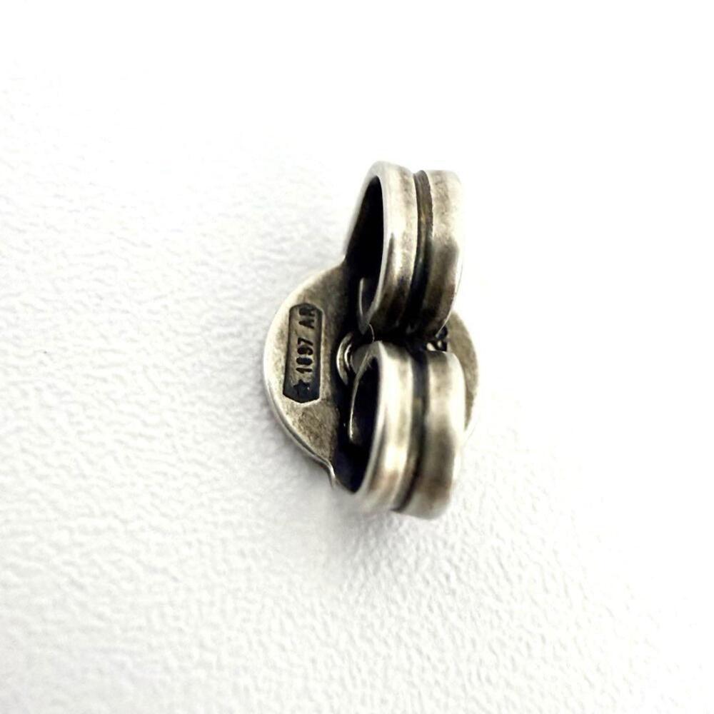 LOUIS VUITTON Silver Earrings - Picture 8 of 9